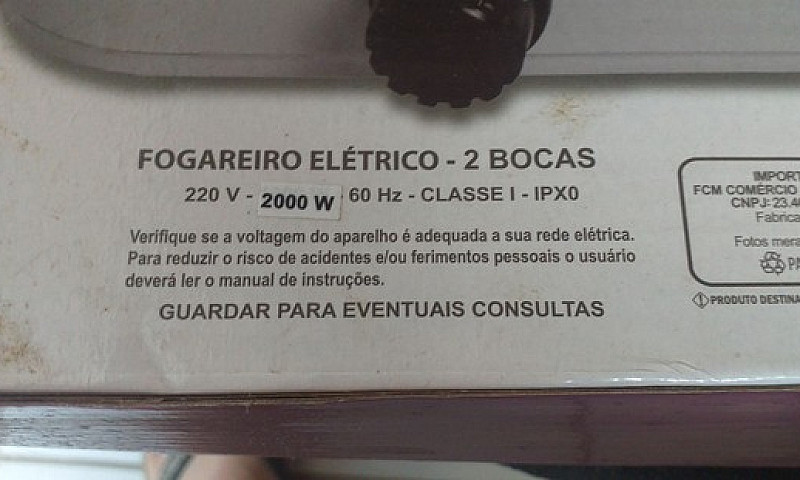 Fogao Elétrico  100 ...