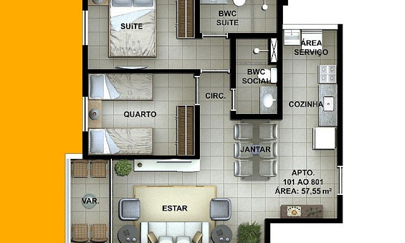 Apartamento Em Cande...