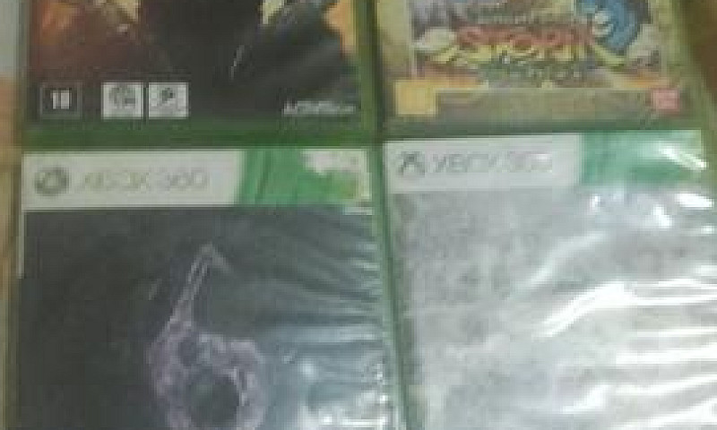 4 Jogos De Xbox 360...