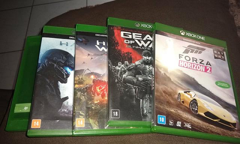 5 Jogos De Xbox One...
