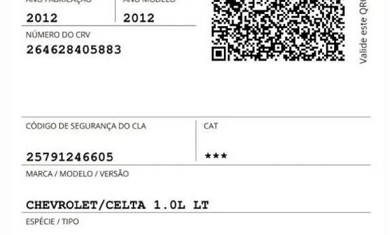 Chevrolet Celta Spir...
