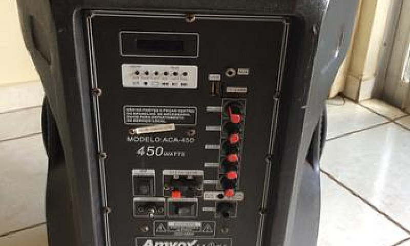 Caixa De Som Amplifi...