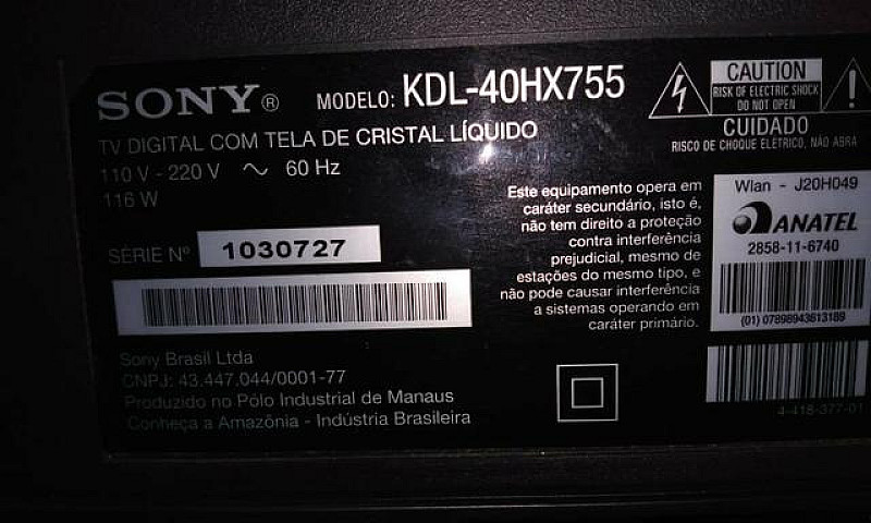 Tv Led 40 Não É Smar...