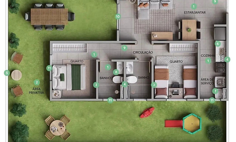 Apartamento Em Jardi...