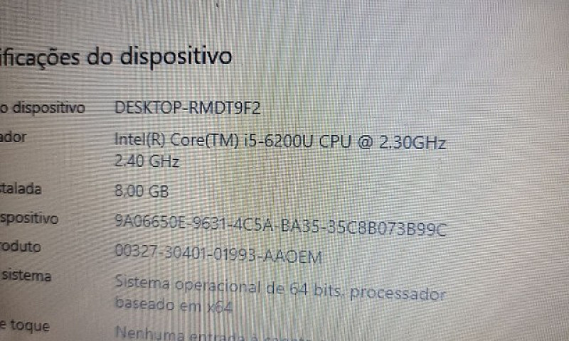 Notebook Lenovo I5 6...