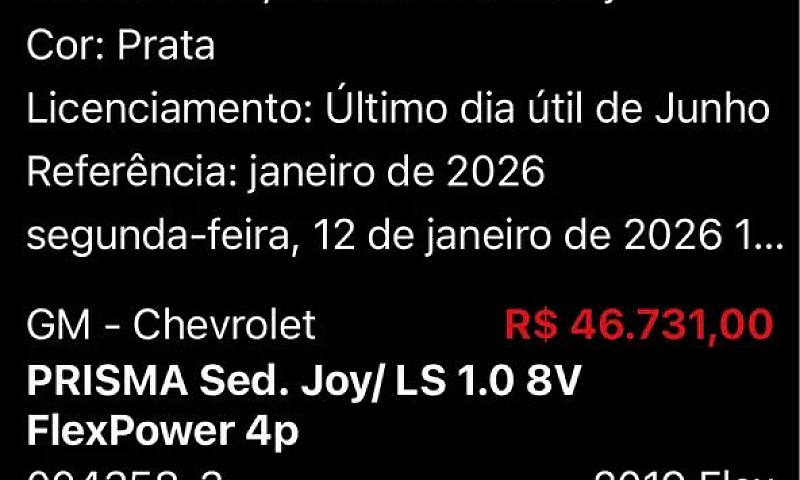Chevrolet Prisma Sed...