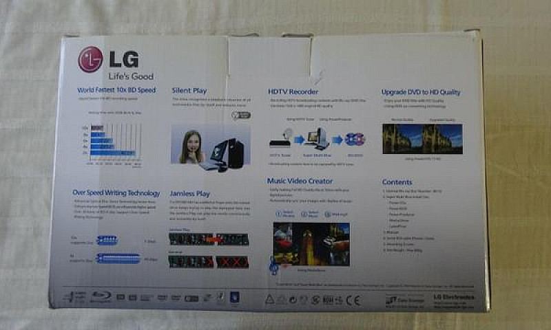 Lg Gravador De Dvd E...