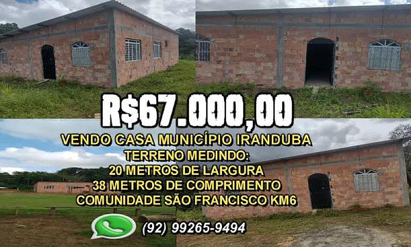 Vendo Casa Dos Sonho...