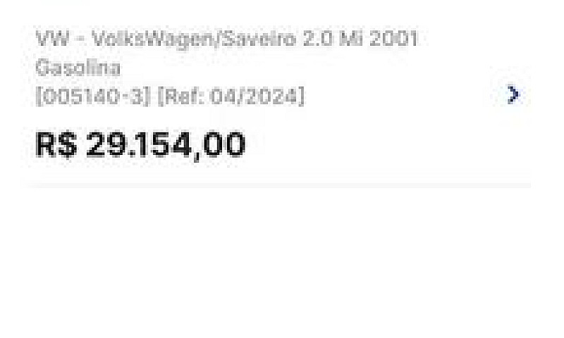Saveiro 2.0 Ap 2001 ...