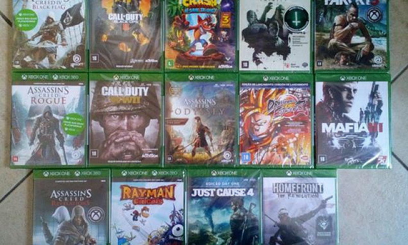 Jogos Xbox One Novos...