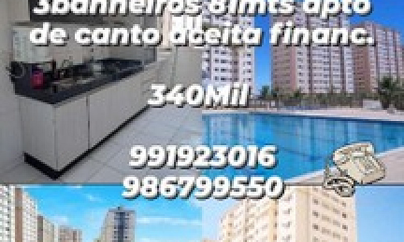 3Qts C/3Banheiros 81...