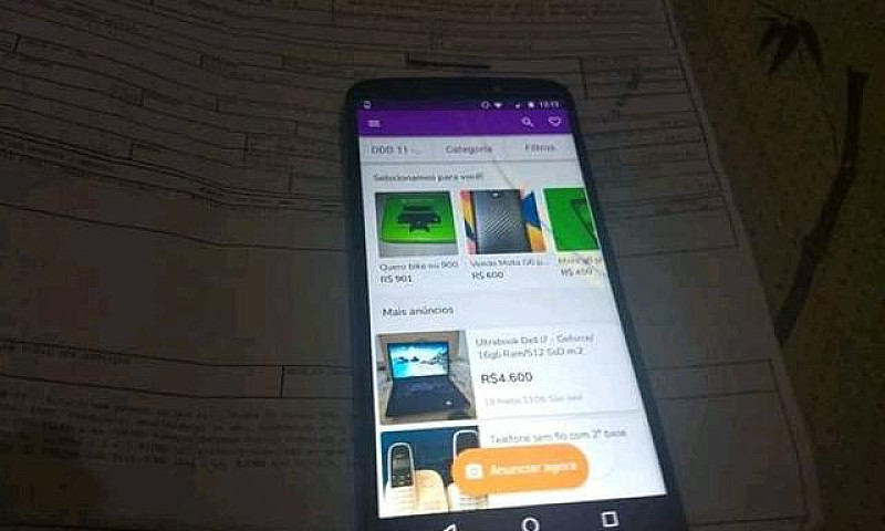 Moto G6 Caixa E Nota...