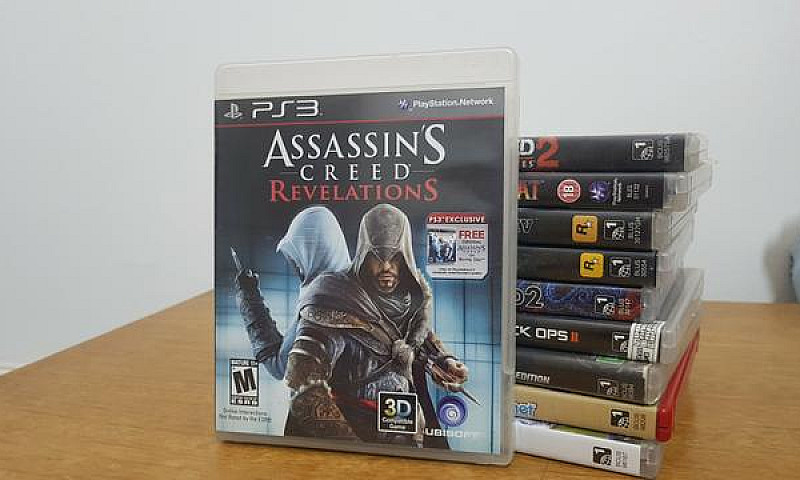 10 Jogos Ps3 Origina...
