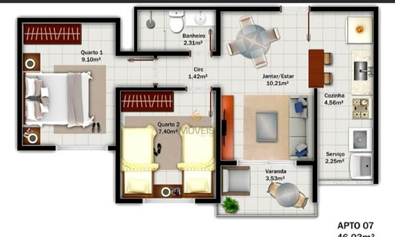 Alugo Apartamento Co...