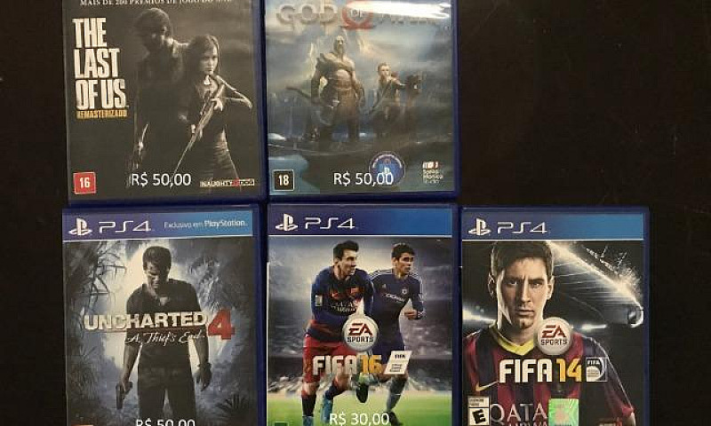 Jogos Originais Ps4...