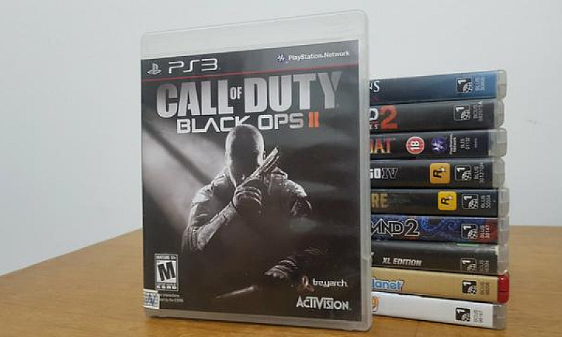 10 Jogos Ps3 Origina...