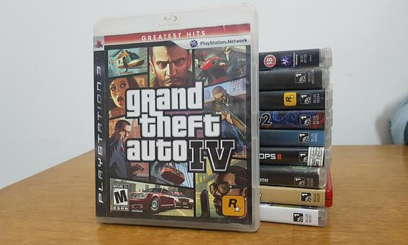 10 Jogos Ps3 Origina...