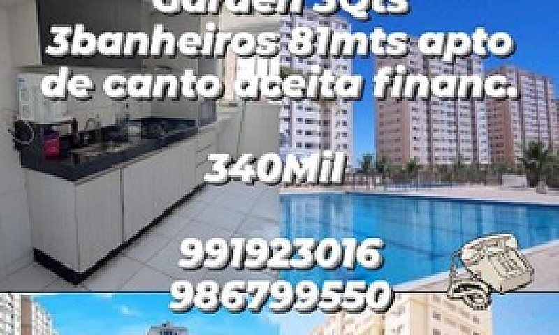 3Qts C/3Banheiros 81...