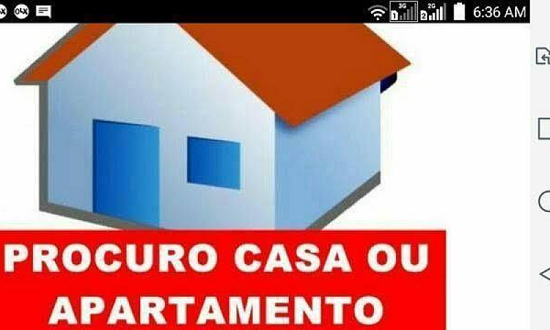 Procuro Casa Ou Apar...
