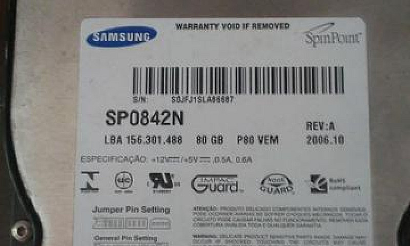 Hd 80Gb Samsung P De...