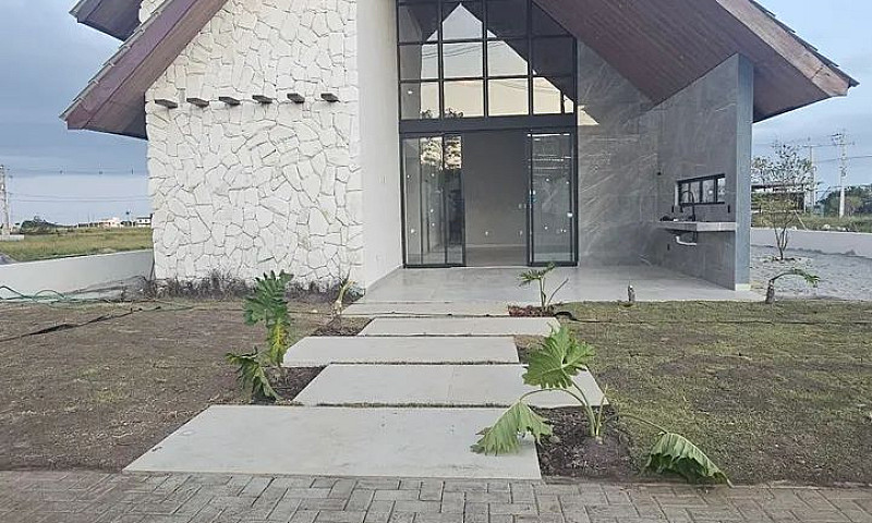 Casa Moderna Em Cond...