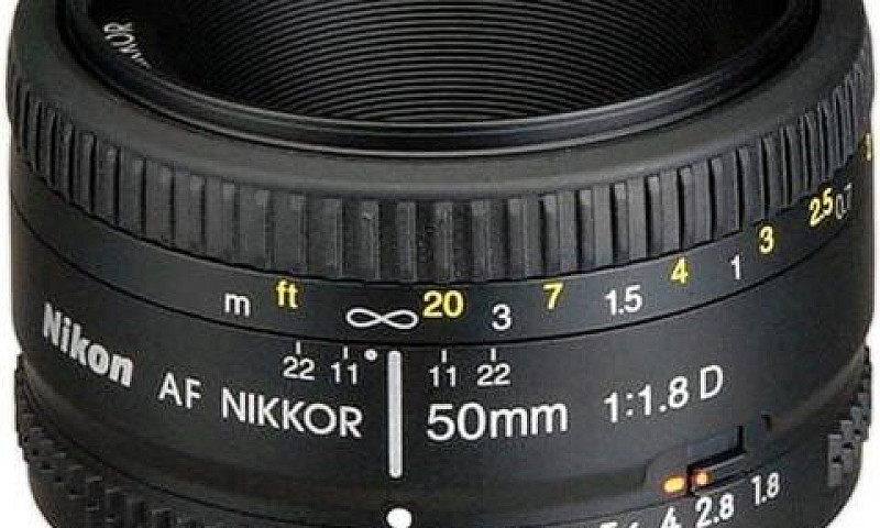 Lente Nikon 50Mm Af ...