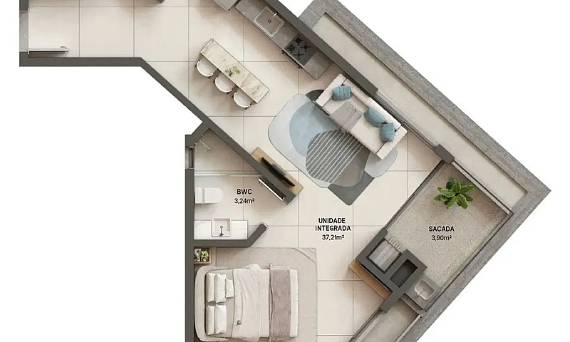 Apartamento Para Ven...