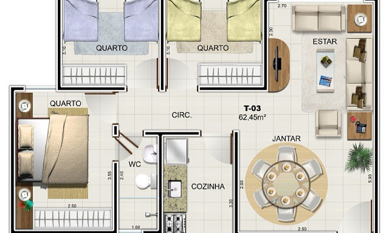 Alugo Apartamento...