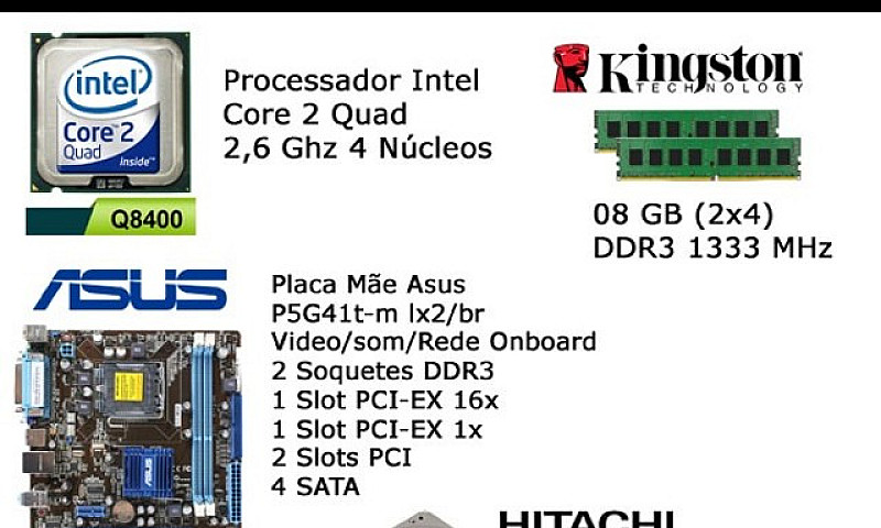 Cpu Intel Core 2 Qua...