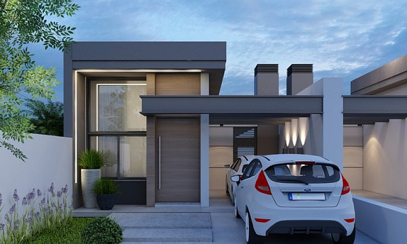 Casa Com 2 Dorm E 71...