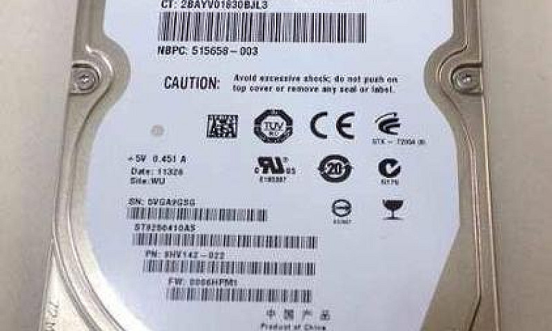 Hd Sata 250Gb P/Note...