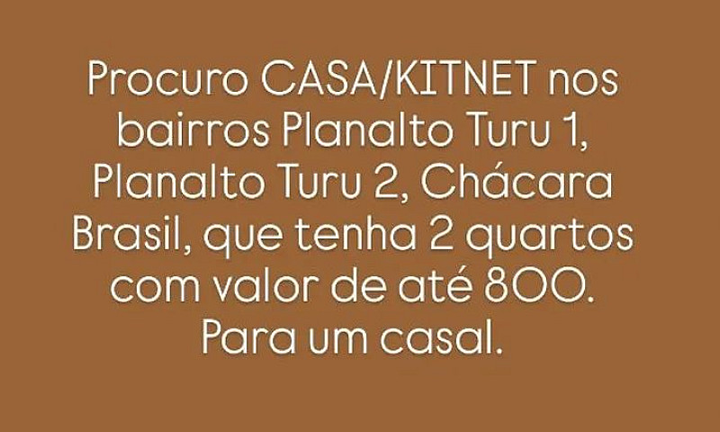 Alugo Casa/Kitnet Pa...