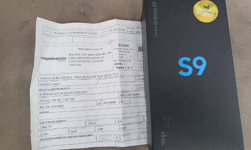 Samsung S9 Novo Na C...