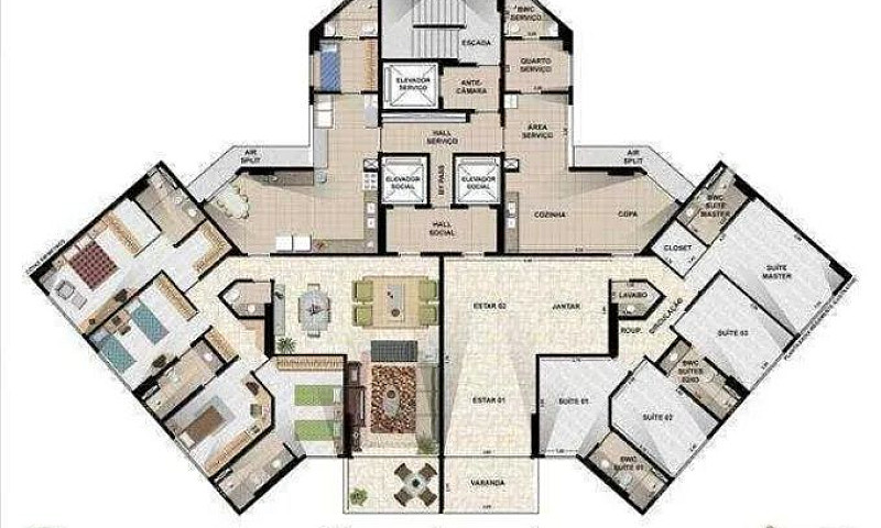 Apartamento Edf. Ama...