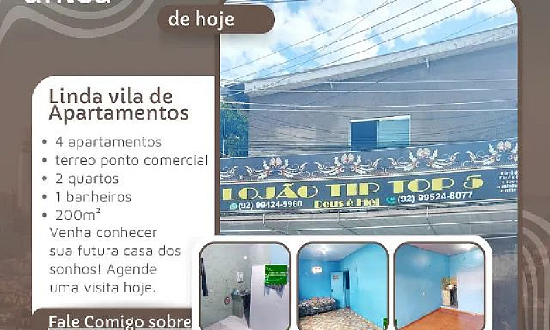 Vila De Apartamento ...