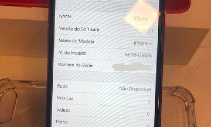 Iphone 8 Red - 64Gb...