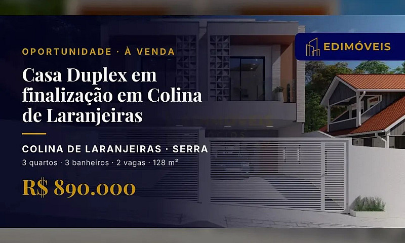 Casa Duplex Em Colin...