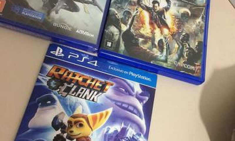 3 Jogos Ps4...