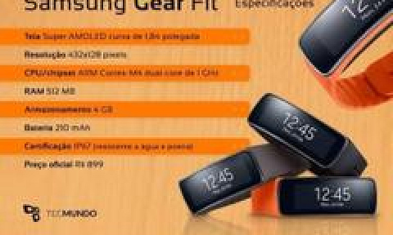 Gear Fit Muito Novo ...