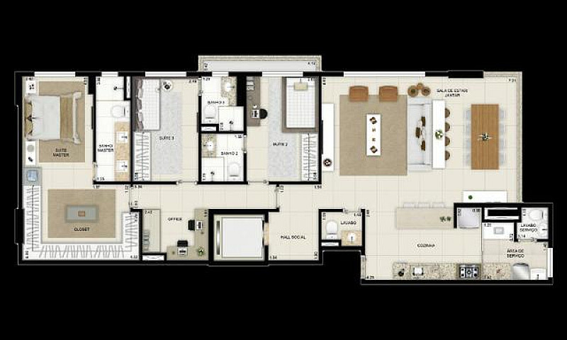 Apartamento Novo Art...