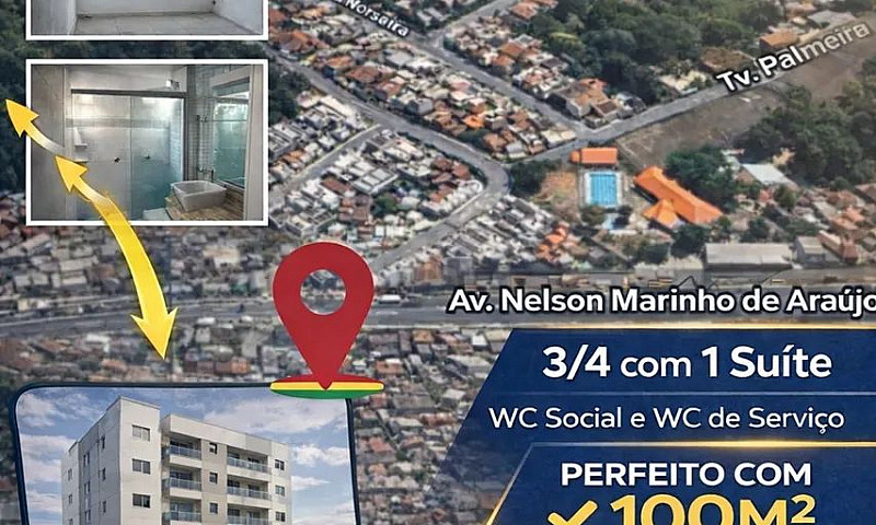 # 3/4 Apartamento Se...