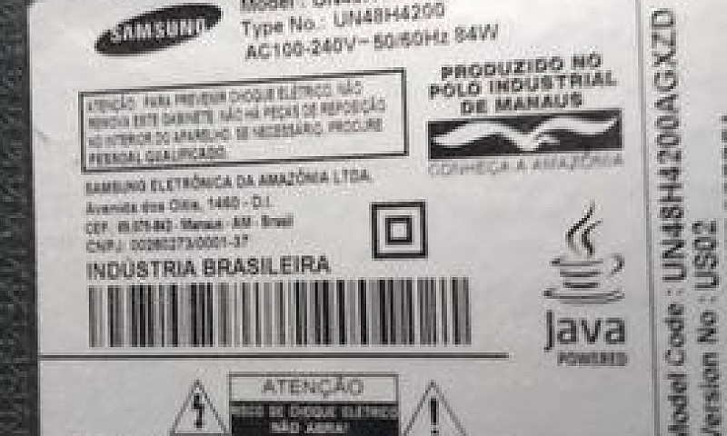 Tvs Tela Quebrada...