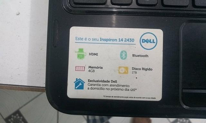 Notebook Core I5 4Gb...