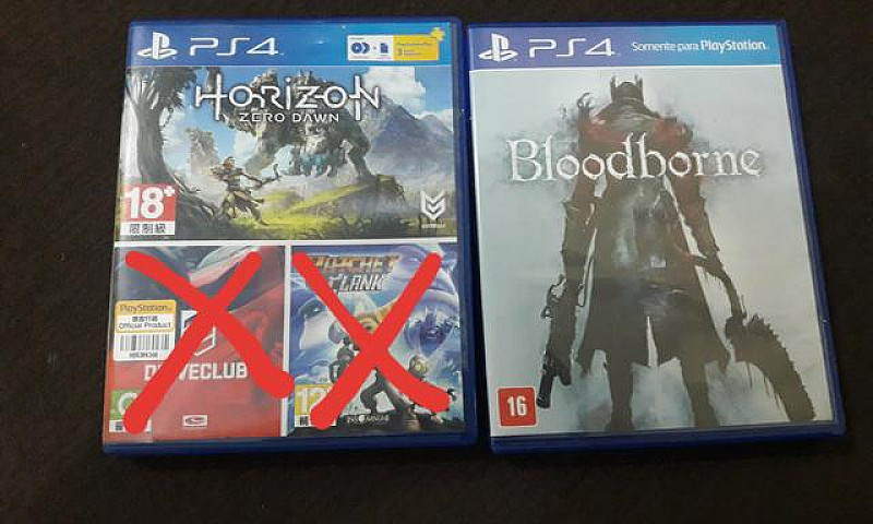 Vendo Jogos Para Ps4...