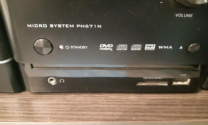 Micro System Com Dvd...