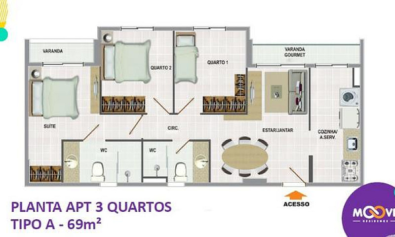 Moove Residence Apto...