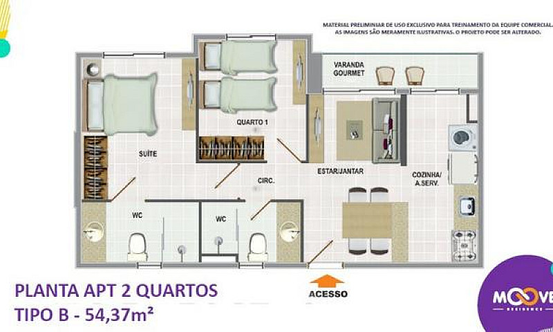 Moove Residence Apto...