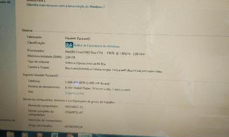 Notebook Hp Core 2 D...
