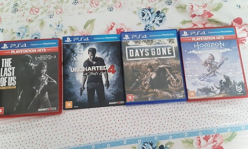Jogos De Ps4...