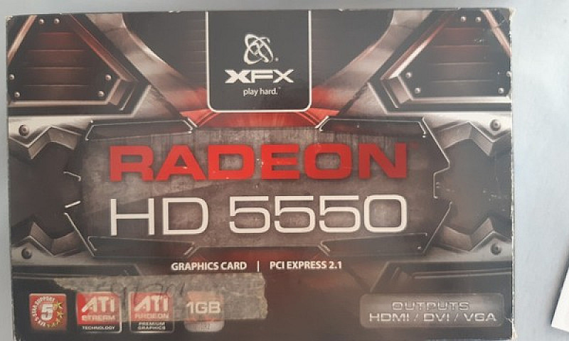 Placa De Vídeo Ati R...